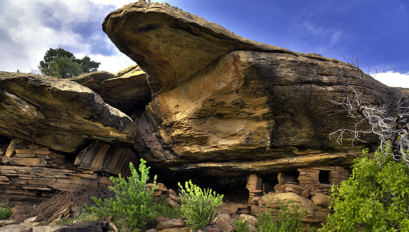 A cultural site in Bears Ears National Monument