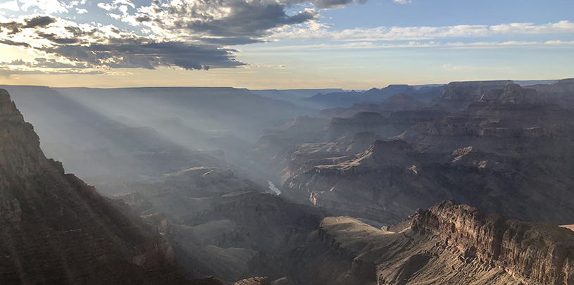 Grand Canyon sunlight