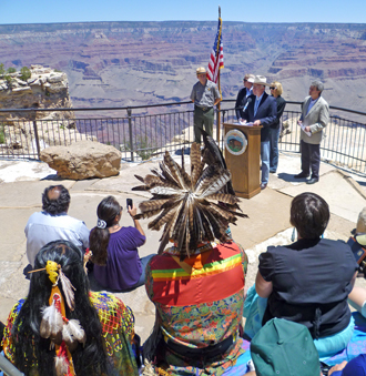 Grand Canyon Secretary Salazar