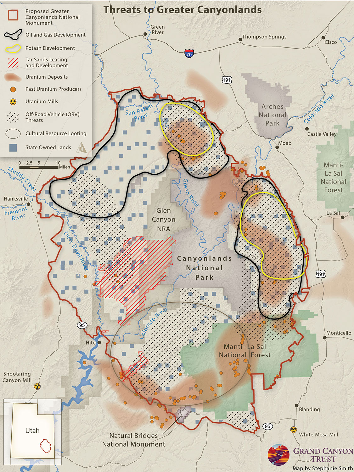 Canyonlands threats