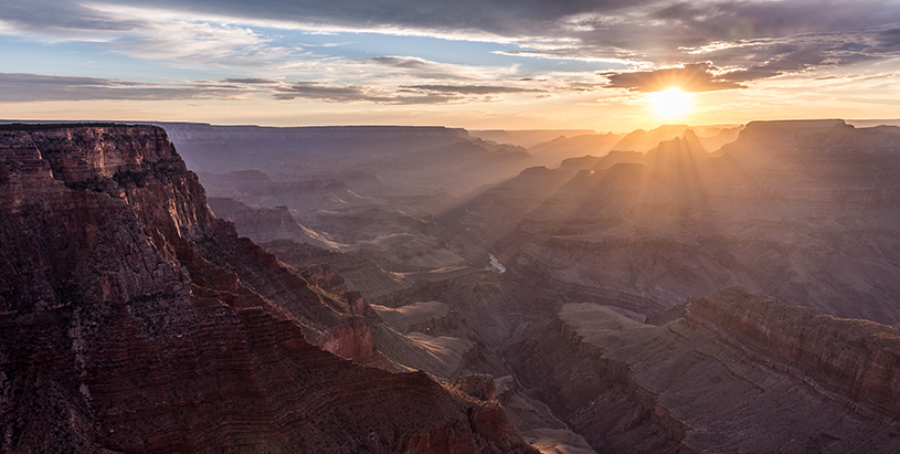 Lipan point sunset