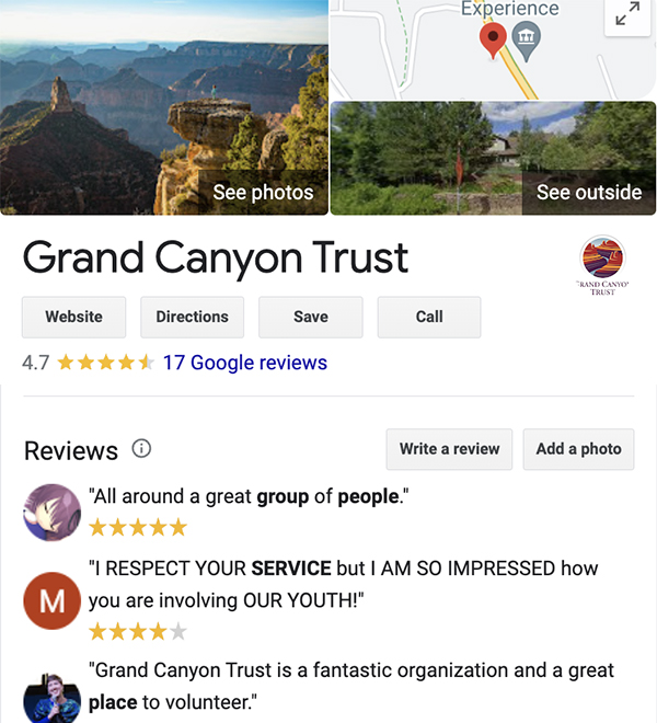 Volunteer Other - Google Review