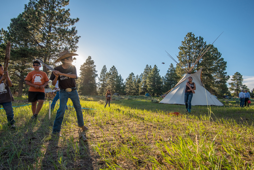 Bears Ears baseball game