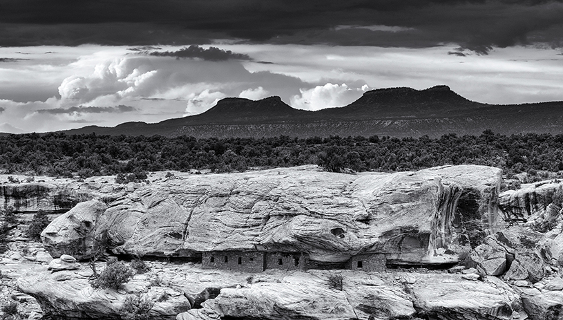 Cliff Dwelling with Bears Ears