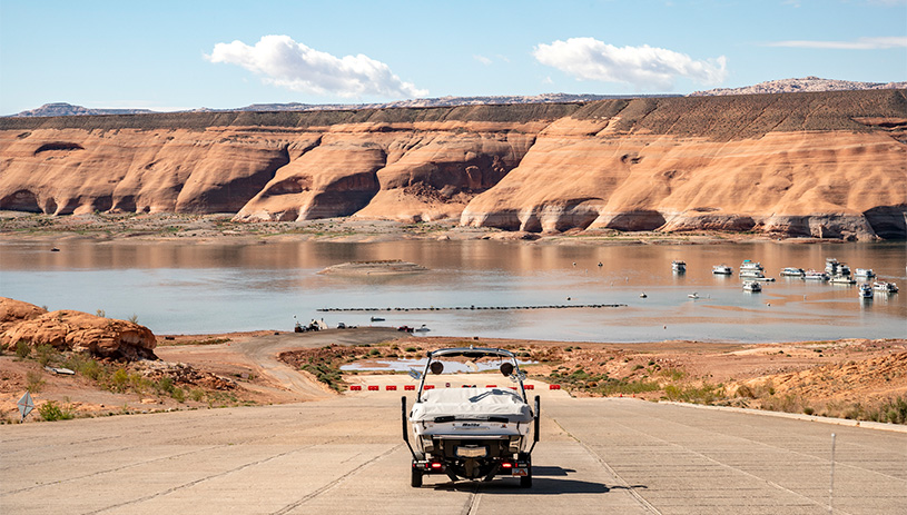 Glen Canyon boat launch