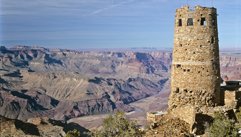 Desert View Watchtower, Grand Canyon National Park. MICHAEL QUINN, NPS