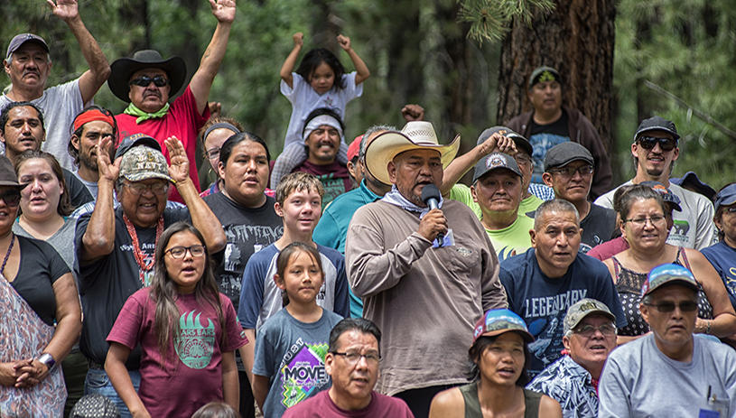 Bears Ears gathering, photo by Tim Peterson