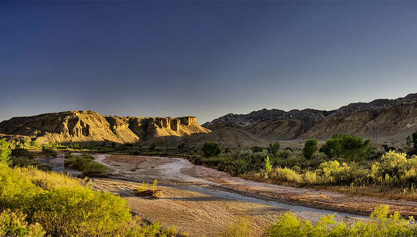 Paria River in Grand Staircase-Escalante National Monument.