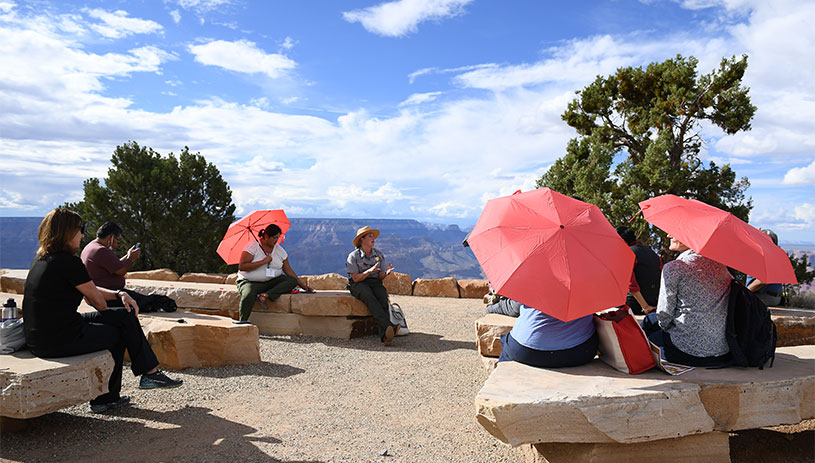 Emergence session at Grand Canyon National Park