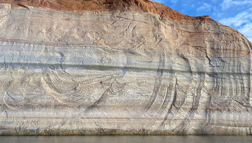 Bathutub rings at Lake Powell