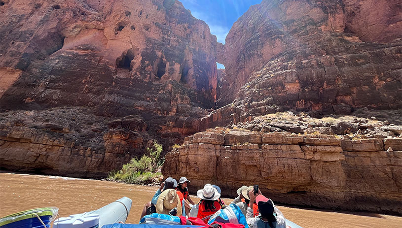 Boating on the Colorado River