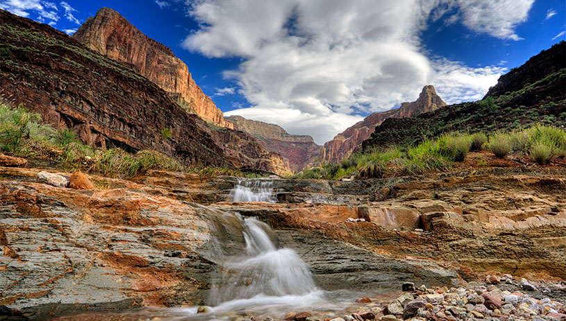 Stone Creek in the Grand Canyon