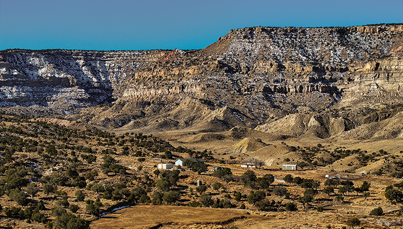 Nastla canyon, near Black Mesa. Raymond Chee