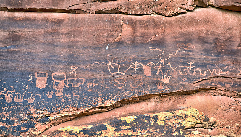 Sand Island petroglyphs