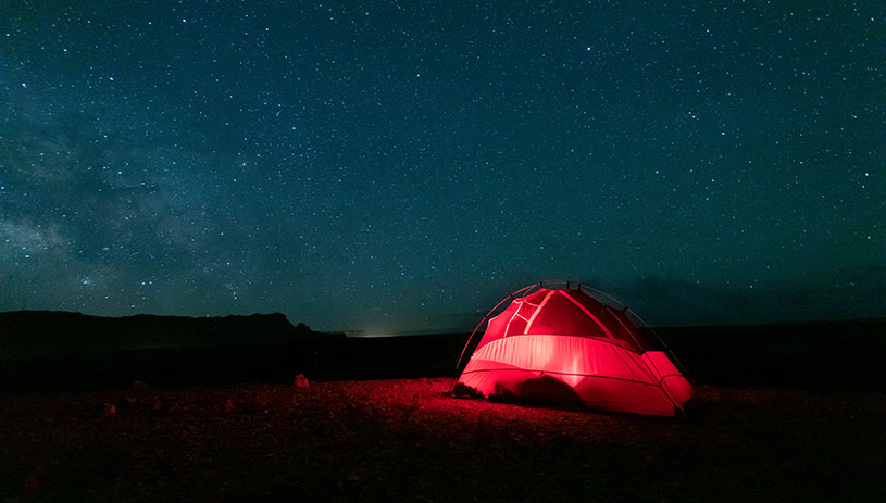 A starry night in Baaj Nwaavjo I'tah Kukveni