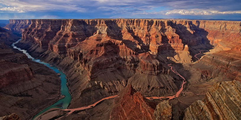 Confluence of the Little Colorado and Colorado rivers.