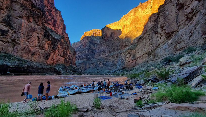 Fern Glen Camp, Grand Canyon National Park. TIM PETERSON