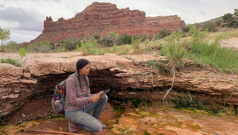 Utah Monuments Intern Kaya McAlister