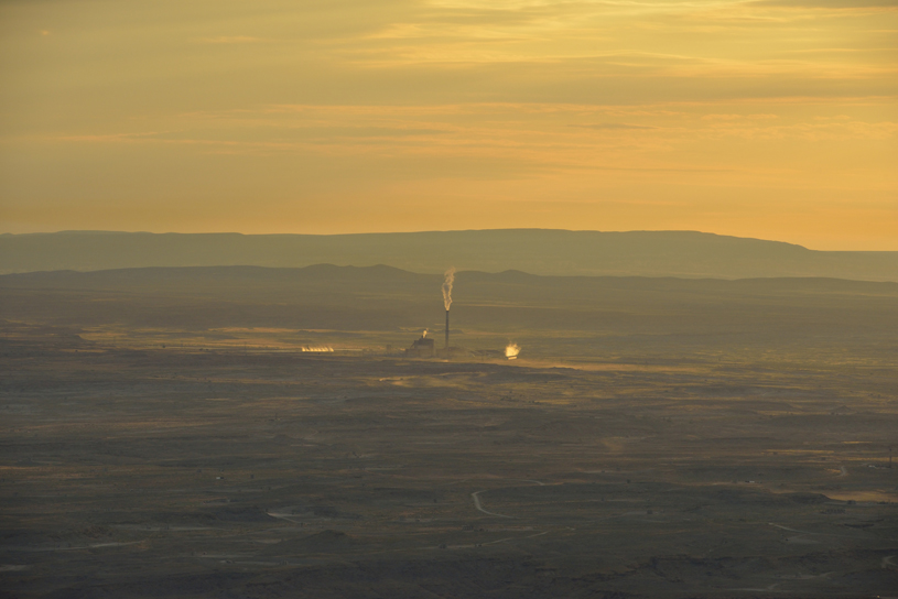 Sunset in Bonanza, Utah, photo by Michael Collier