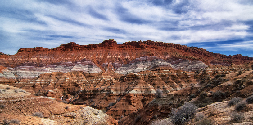 Paria Badlands in Grand Staircase-Escalante National Monument