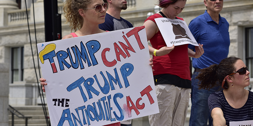 Trump can't trump national monuments. Photo by Tim Peterson