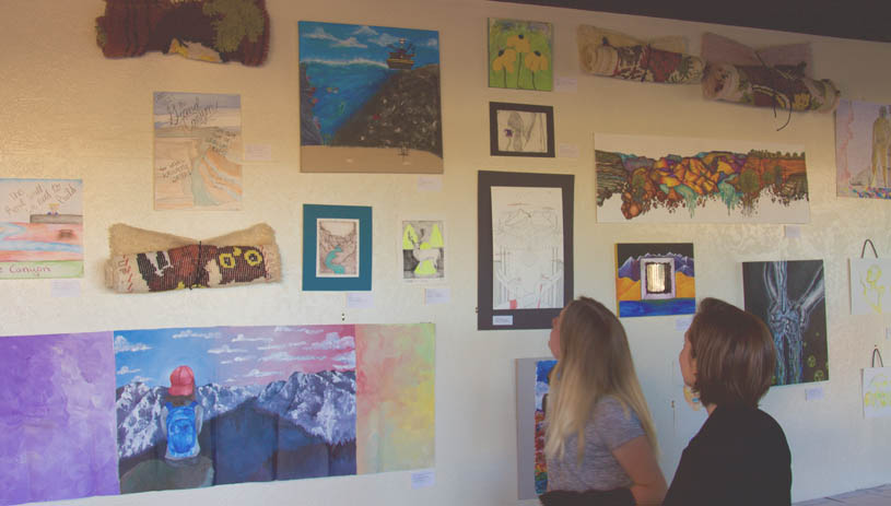 art on display