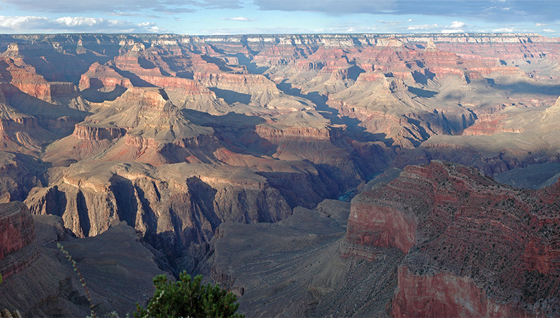 Hopi Point near sunset. M Quinn