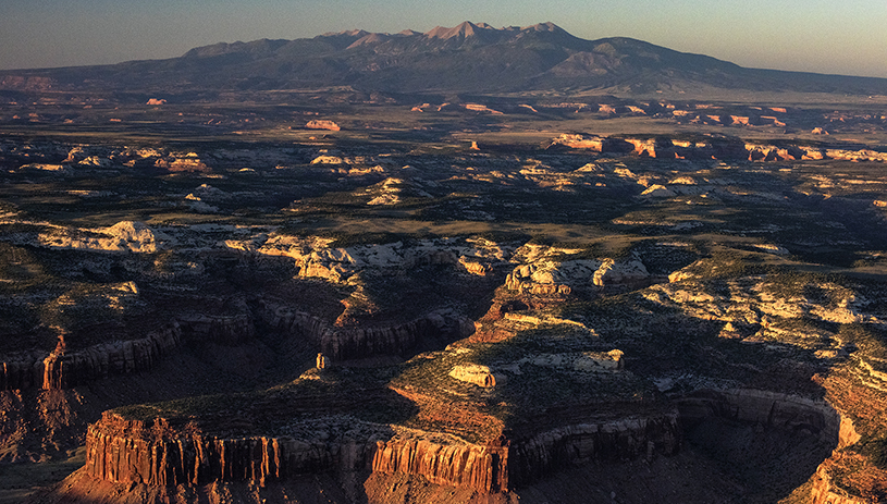 Harts Point and the La Sal Mountains