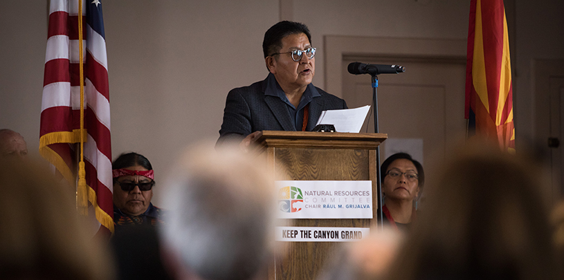 Clark Tenakhongva, Hopi chairman