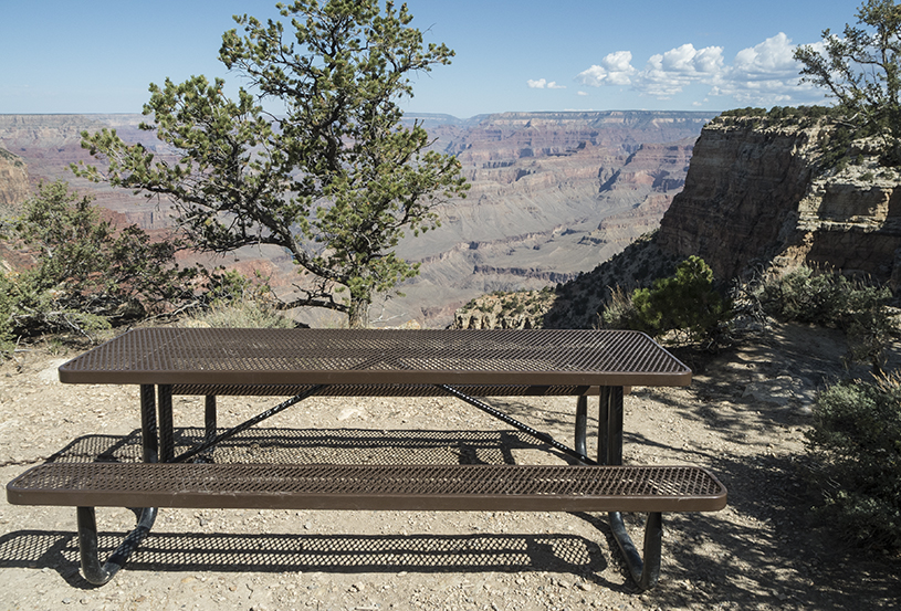 Picnic at Grand Canyon