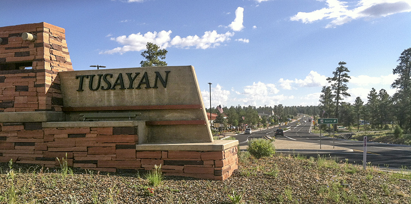 Tusayan sign