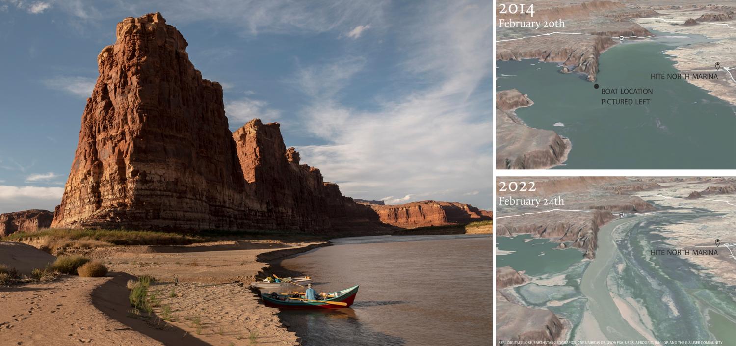 Glen Canyon becomes a river again