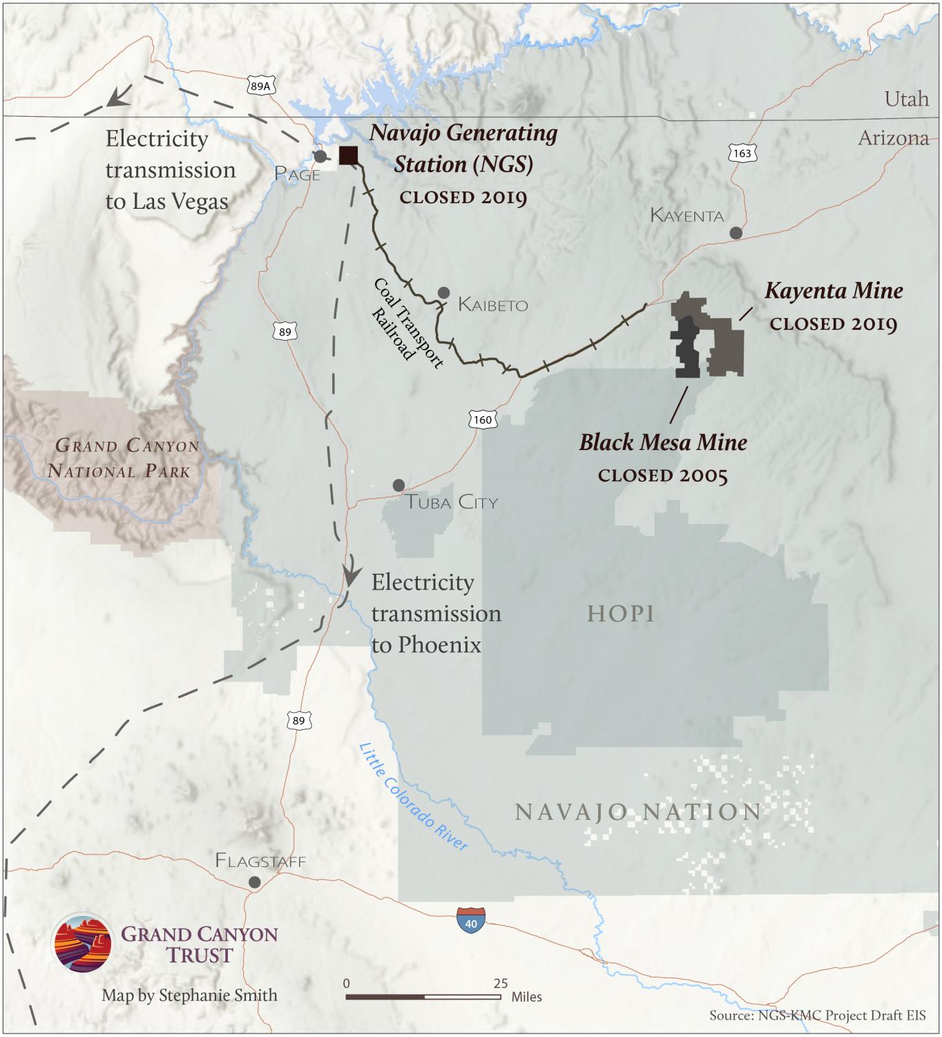 Just Transition - map and reclamation