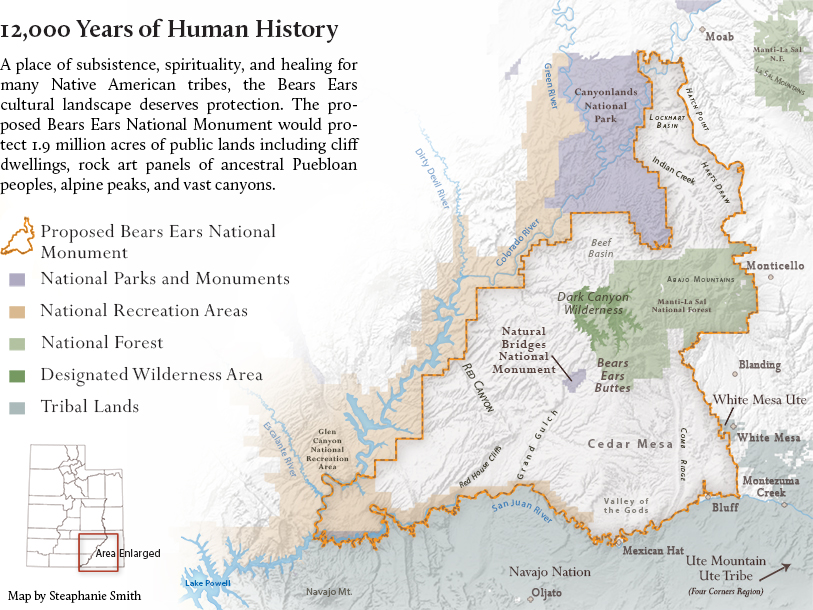 Proposed Bears Ears National Monument