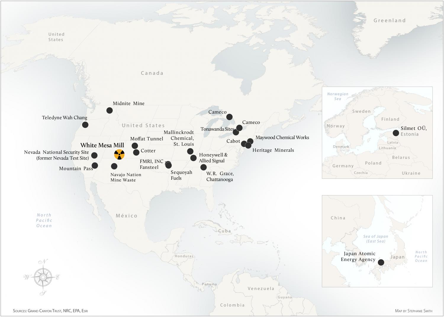 Worldwide Radioactive Wastes and Bears Ears