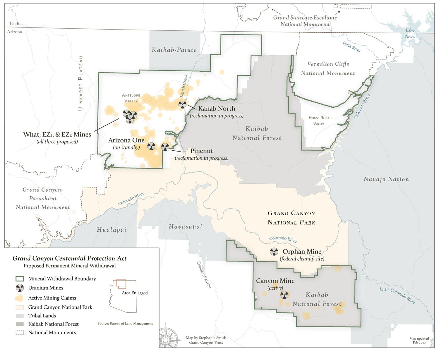 Grand Canyon Uranium Claims