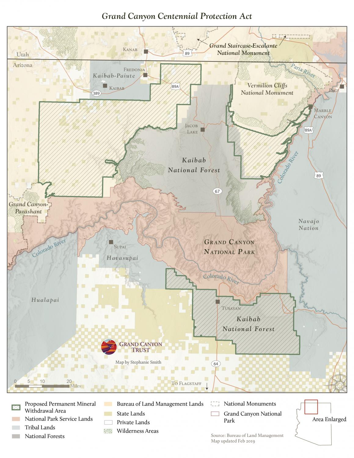 Grand Canyon Land Ownership