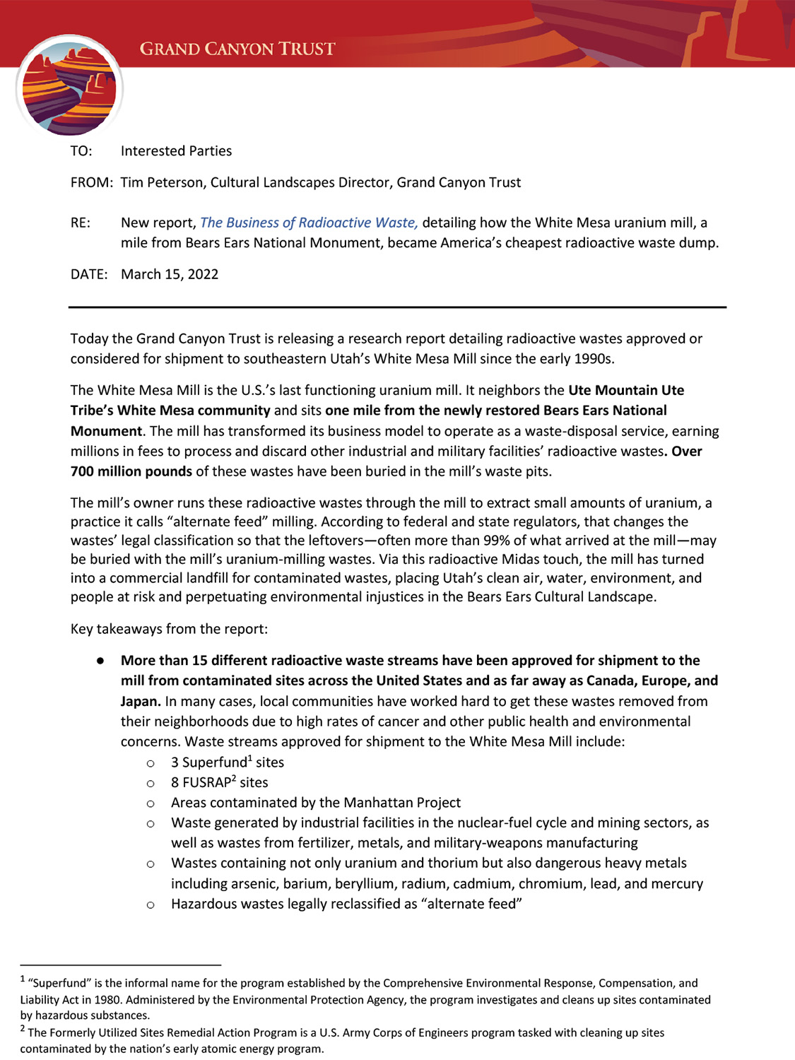 Key takeaways from The Business of Radioactive Waste