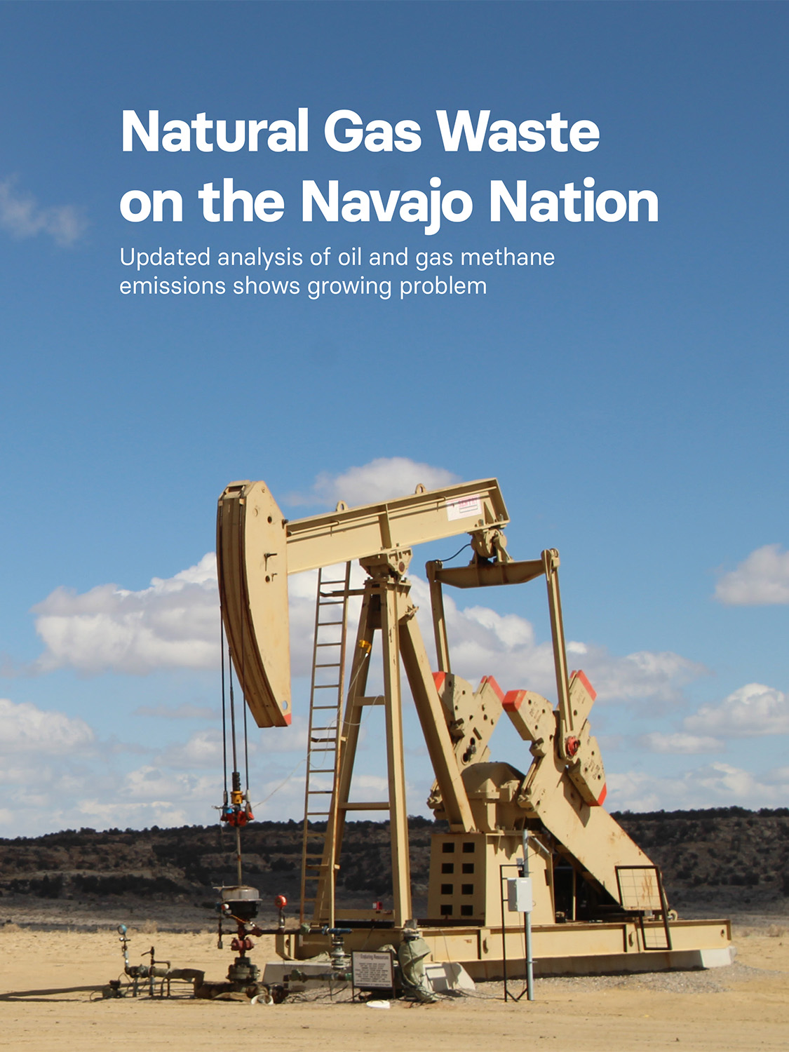Methane emissions on the Navajo Nation