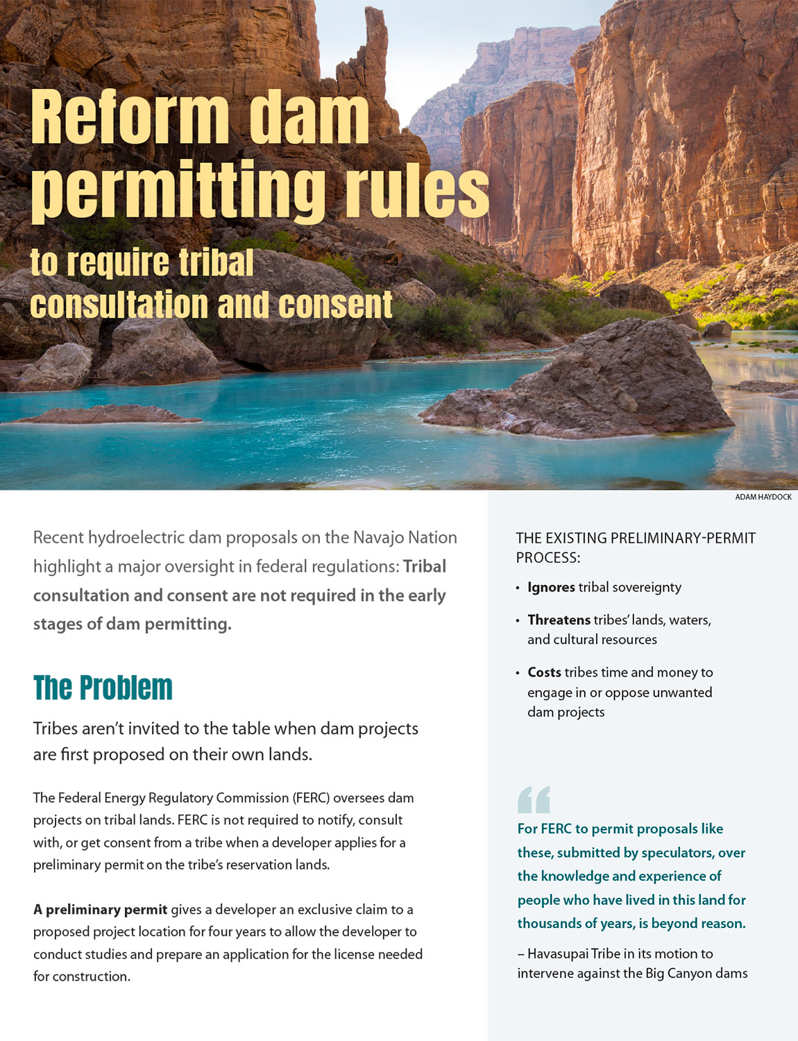 Learn about FERC and the dam permitting process