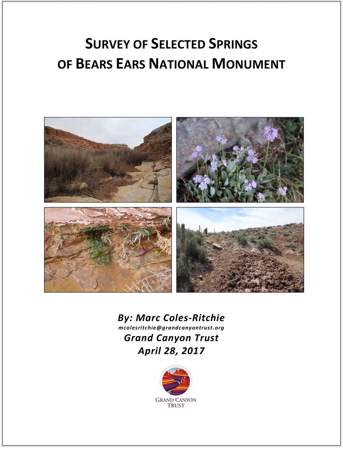 Bears Ears report