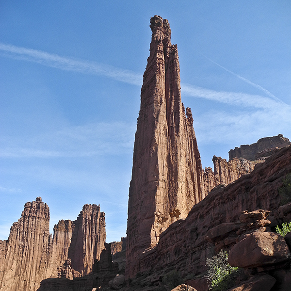 A monolith of sandstone
