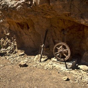 Mining relics on the Grandview Trail