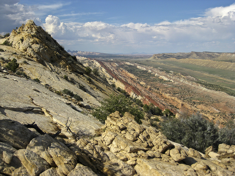 Navajo sandstone on the Waterpocket Fold