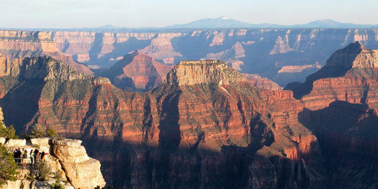Bright Angel Point on the North Rim of Grand Canyon National Park.